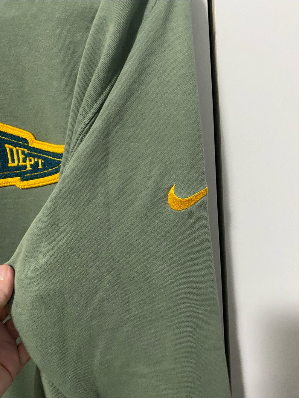 Nike Sportswear 1972 Club Fleece Longsleeve Athletic Department Sweatshirt - Picture 5 of 7